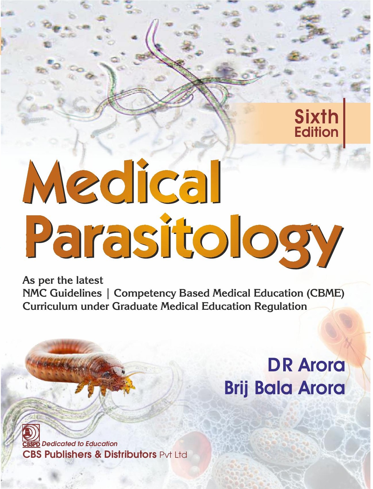 Medical parasitology as per the latest nmc guidelines | competency based medical education (cbme) curriculum under graduate medical education regulation